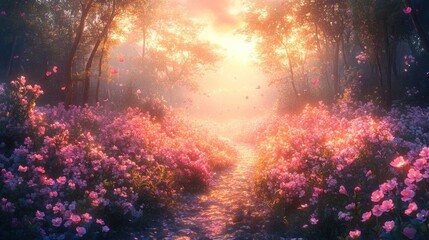 Fototapeta premium Enchanted Forest Path