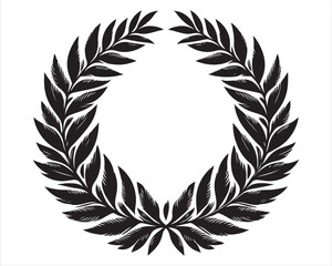 Obraz premium Timeless Wreath Illustration
