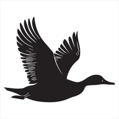 silhouette of a duck,bird, swan, animal, duck, goose, illustration, vector, silhouette, nature, cartoon, water, beak, icon, black, wild, lake, drawing, wildlife, birds, design, feather, love, art, sym