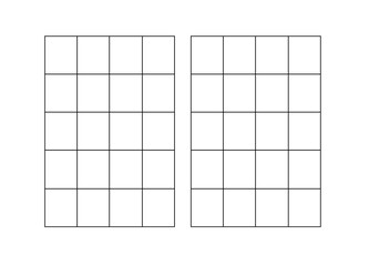 Monthly Diary page with one extra column