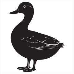 silhouette of a duck,bird, swan, animal, duck, goose, illustration, vector, silhouette, nature, cartoon, water, beak, icon, black, wild, lake, drawing, wildlife, birds, design, feather, love, art, sym