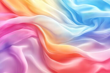 Obraz premium Wallpaper with a colorful gradient background that blends smooth blended colors
