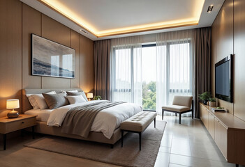 Fototapeta premium modern living room