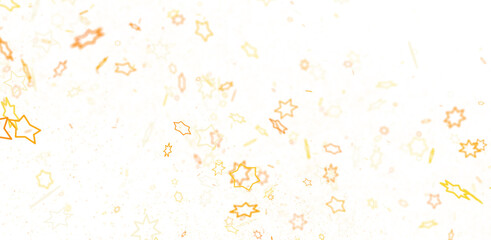 Drifting Christmas Stardust: Captivating 3D Illustration of Descending Stardust Particles for the Holidays