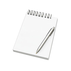 Blank Notepad and Pen Ready for Ideas