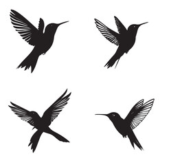 silhouettes of birds, bird, silhouette, animal, nature, illustration, vector, birds, crow, black, isolated, beak, bullfinch, branch, wildlife, white, wing, raven, feather, winter, cartoon, art, fly, 