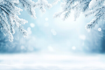 Winter Christmas Background