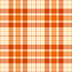 Halloween vector pattern with plaid stripes and pumpkins, spooky ghosts, and scary ornaments. Ideal for autumn background, textile, fabric, party decor, greeting cards, posters, or tiled wallpaper.