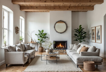 Fototapeta premium modern living room