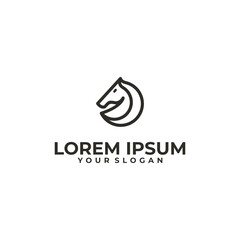 logo icon horse 