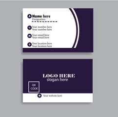 business card template