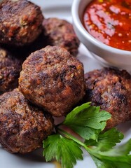 grilled meatballs and meatball varieties 