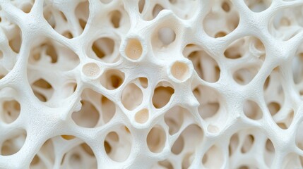 Intricate White Coral Texture for Natural Design