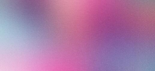 Colorful abstract gradient backdrop with a noise texture featuring pink and blue hues that transition smoothly. This textured backdrop creates a vibrant atmosphere.