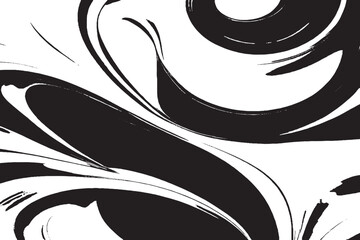 Abstract Marble Wavy Pattern - Turkish Ebru Marbling Art Background 