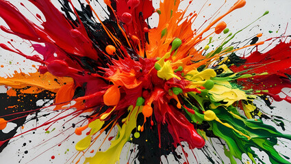 Explosive Colour Splash