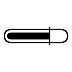 Loading Bar Icon. Simple Waiting Symbol Vector Illustration.