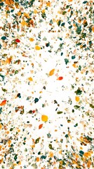 Floral, Colorful Flowers, Abstract Image, Texture, Pattern Background, Wallpaper, Cover and Screen for Smartphone, PC, Laptop, 9:16 and 16:9 Format