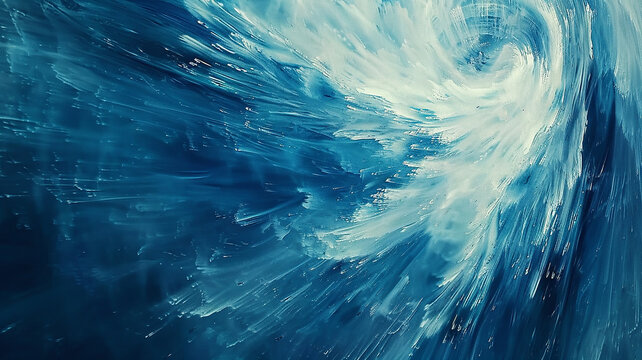 abstract liquid blue pattern watercolor ink ice fluid swirl spiral creavite design splash flowing effect