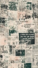Obraz premium Colorful Newspaper, Press, Colorful Collages, Abstract Image, Texture, Pattern Background, Wallpaper, Cover and Screen of Smartphone, PC, Laptop, 9:16 and 16:9 Format