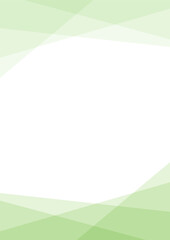 Obraz premium 緑色のシンプルな幾何学フレーム