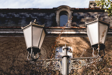 Rynek w Pszczynie Śląsk, jesienny poranek.  © Elżbieta Kaps