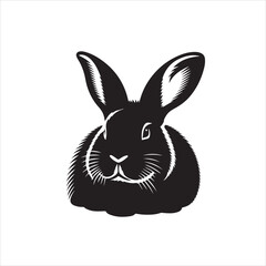 illustration of a rabbit,rabbit, bunny, easter, cartoon, animal, illustration, hare, vector, baby, cute, pink, art, pet, fun, spring, holiday, pets, animals, mammal, design, happy, ears, drawing, card