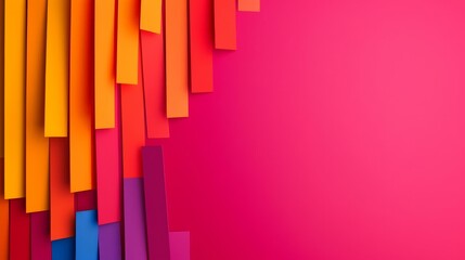 Obraz premium Abstract colorful wavy background with vibrant hues.