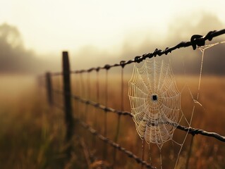 spider on the web
