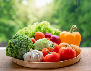 vegetables and fruits