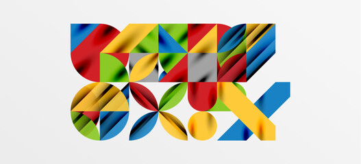 Geometric neo patterns. Abstract background for covers, banners, flyers and posters and other templates