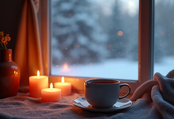 Fototapeta premium cup of coffee