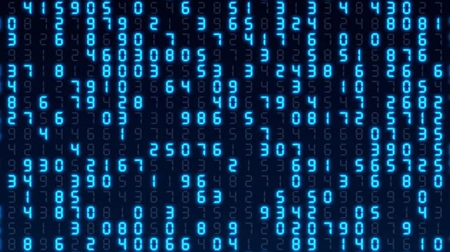 Computer binary matrix digital rain information flow High tech digital matrix binary code falling. The matrix style binary code. Matrix Numbers Loop Digital Rain. binary digital rain. Calculations - Powered by Adobe