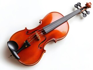 Fototapeta premium Elegant Violin,a Masterpiece of Classic Musical Craftsmanship
