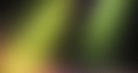 Trendy Gradient grainy texture. Soft green yellow gradient backdrop with place for text. illustration for your graphic design, banner, poster