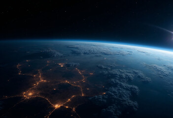 Obraz premium earth in space