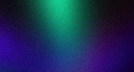 Trendy Gradient grainy texture. Soft blue cyan gradient backdrop with place for text. illustration for your graphic design, banner, poster