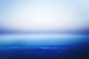 Obraz premium Abstract Blue Sky with Wispy Clouds