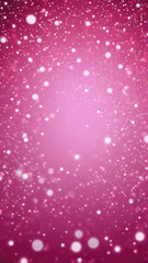 Obraz premium Beautiful luxury gold bokeh on defocused dark pink background.