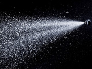 Water Spraying Against Black Background, Abstract, Photography, water droplet, spray