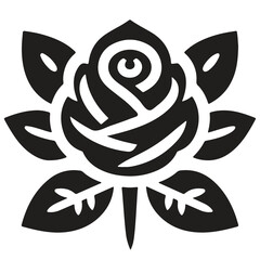 Rose vector illustration art 