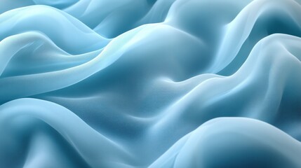 Fototapeta premium Flat cyan background with a soft, smooth texture 