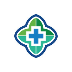 Traditional medicine logo icon illustration creative idea