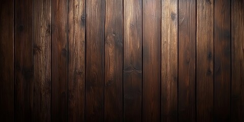 Obraz premium A close-up of rustic wooden planks with a natural grain pattern, showcasing the beauty of aged wood and its vintage, weathered texture., Generative Ai