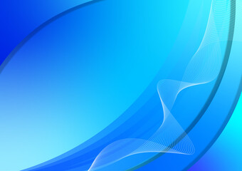 abstract blue wave background