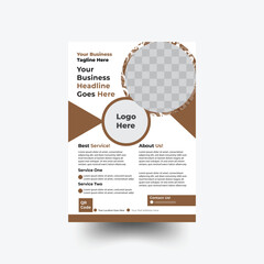 Modern Corporate flyer design template set, Brochure design, modern layout, flyer in A4,Corporate business flyer template design, Business flyer 