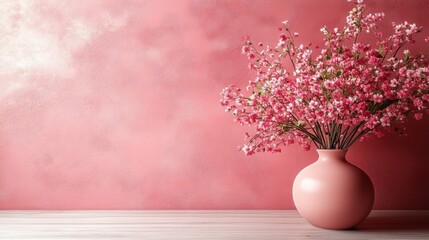 Flat muted dusty rose background with a light pink hue 