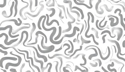 grey and white pattern of squiggles