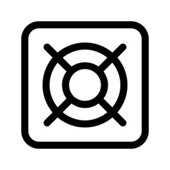 Obraz premium Secure Storage Locker Icon - Safe, Private, and Accessible