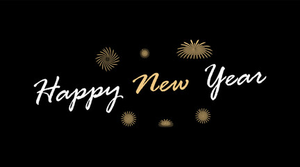 2025 Happy New Year business template for banners, greeting cards.